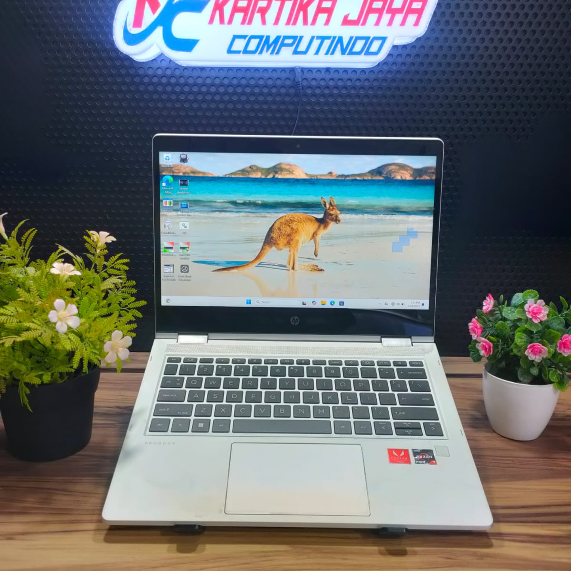 HP PROBOOK X360 435 G8 AMD RYZEN 7 RAM 16 SSD TOUCHSCREEN